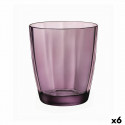 Glass Bormioli Rocco Pulsar Purple Glass (390 ml) (Pack 6x)