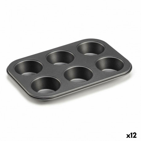 Ahjuvorm Kinvara CK73973 Tumehall 18,7 x 3,5 x 26,5 cm (6 Tükid, osad) (12 Ühikut)