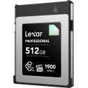 LEXAR CFEXPRESS PRO DIAMOND R1900/W1700 (VPG400) 512GB