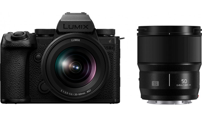 Panasonic Lumix DC-S5 IIX + 20-60 мм + 50 мм