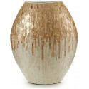 Vase 18x44.5x40cm, silver