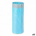 Rubbish Bags Blue Polyethylene 15 Units (30 L)