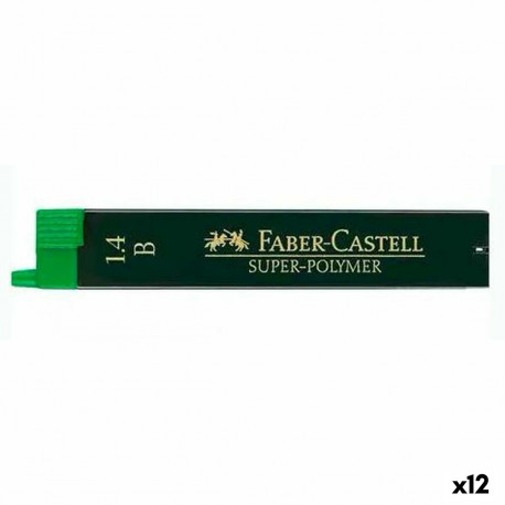 Pliiatsisüsi varuosa Faber-Castell Super Polymer 1,4 mm (12 Ühikut)