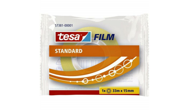 Клейкая лента TESA 15 mm 33 m Прозрачный (30 штук)