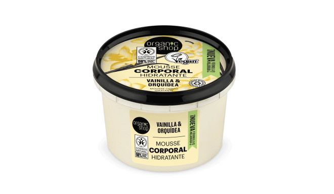 ORGANIC SHOP VANILLA BOURBON MOUSSE CORPORAL HIDRATANTE 250ML