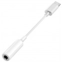 Adapter USB-C - 3,5 Mini Jack, valge