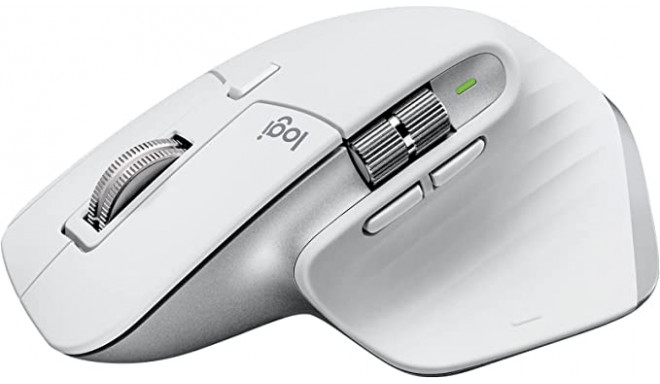 MX Master 3S (hellgrau, 7 Tasten, Logi Bolt, Bluetooth, kompatibel mit PC/Mac/iPad/Android)