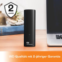 WD Elements Desktop 20 TB, External Hard Drive (Black, Micro-USB-B 3.2 Gen 1 (5 Gbit/s))
