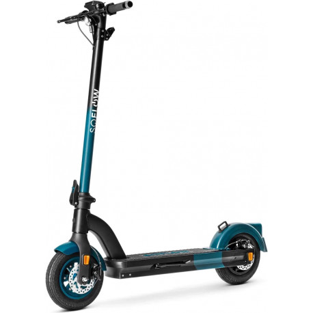 SoFlow SO4 Pro Gen 2, e-scooter (black/turquoise, max. speed: 20 km/h ...