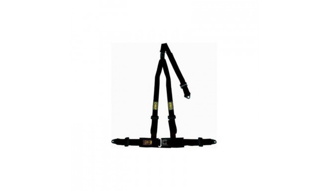 3 Point Attachment Harness OMP Road 3 - Black
