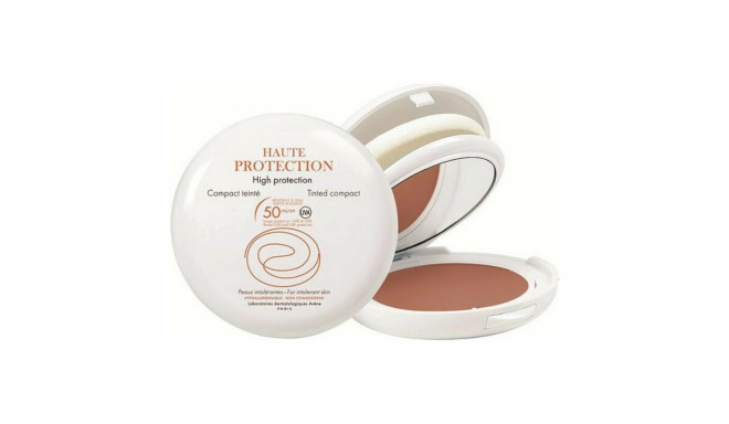 Sun Protection with Colour Avene Golden Spf 50 Compact (9,5 g)