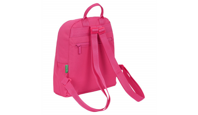 Повседневный рюкзак Benetton Raspberry Фуксия 13 L