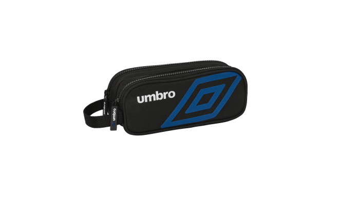 Double Carry-all Umbro Flash Black 21 x 8 x 6 cm