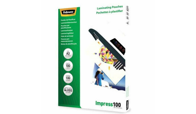 Case Fellowes 5351205 Laminator 100 Units Transparent A3 (100 Units)