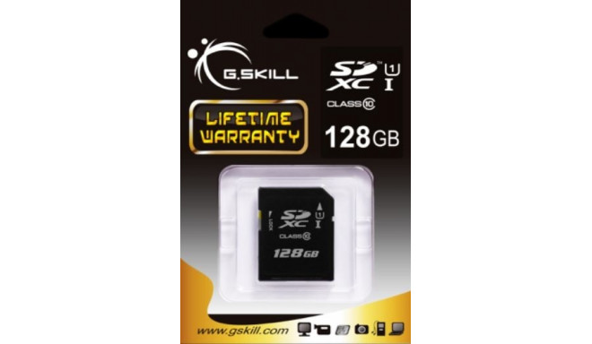 G.Skill memory card SDXC 128GB Class 10 UHS-I