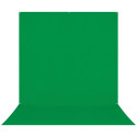 Westcott X Drop Pro Kreukbestendige Achtergrond Kit   Chroma Key Green Screen Sweep (8' x 13')