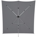Westcott X Drop Pro Kreukbestendige Achtergrond Kit   Neutraal Grijs (8' x 8')