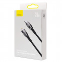 Kabel Baseus Glimmer Series s rychlým nabíjením USB-C - Lightning 480Mb/s PD 20W 2m černý