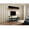 Cama TV stand VIGO NEW 30/140/40 white/black gloss Cama TV stand VIGO NEW 30/140/40 white/black gloss