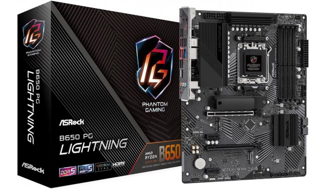 ASRock B650 PG LIGHTNING, Motherboard - AM5