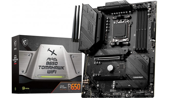 MSI MAG B650 TOMAHAWK WIFI, motherboard (black) - AM5