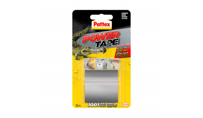 Американская лента Pattex power tape Серый (5 m x 50 cm)