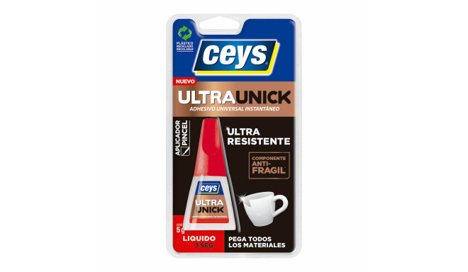 Мгновенный клей Ceys Ultraunik