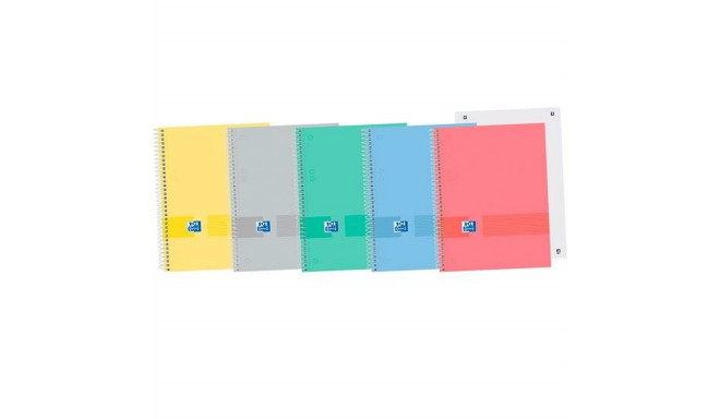 Notebook Oxford &You Europeanbook 0 Hard cover Multicolour A5 5 Pieces 80 Sheets