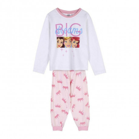 Children's Pyjama Disney Princess White - 2 Years