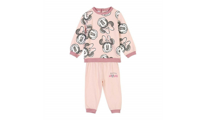 Children’s Tracksuit Minnie Mouse Pink Ocre - 18 Months