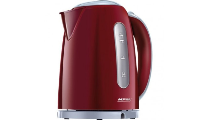 MPM MCZ-85/B2 Electric kettle 1.7L 2200W (Red)