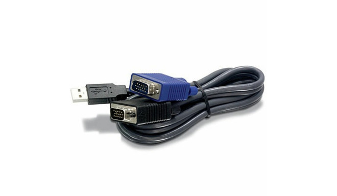 Кабель KVM Trendnet TK-CU10              Чёрный 2,8 m