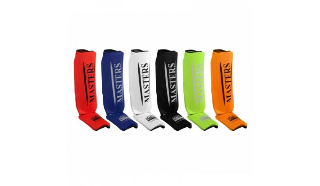 Flexible shin guards NS-B4 08164-02M (pomarańczowy+M)