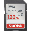 Sandisk memory card SDXC 128GB Ultra 140MB/s