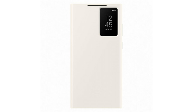 Galaxy S23 Ultra smart view kaaned, beež