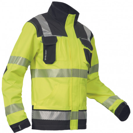 Cerva Sheldon tööjakk Hi-Vis kollane 52