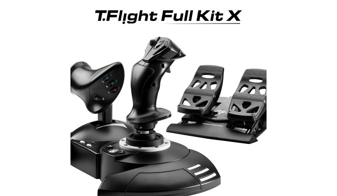 Thrustmaster T.Flight Full Kit X, Set (black, T.Flight Hotas One + T.Flight TFRP Rudder Pedals)