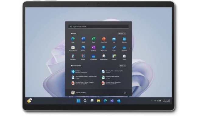 Microsoft Surface Pro 9 Commercial - 13 - 256GB -Windows 11 Pro - platinum - RUB-00004