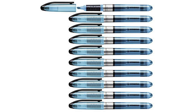 Fluorestseeruv Marker Stabilo Navigator Sinine 10 Tükid, osad (1 Ühikut)