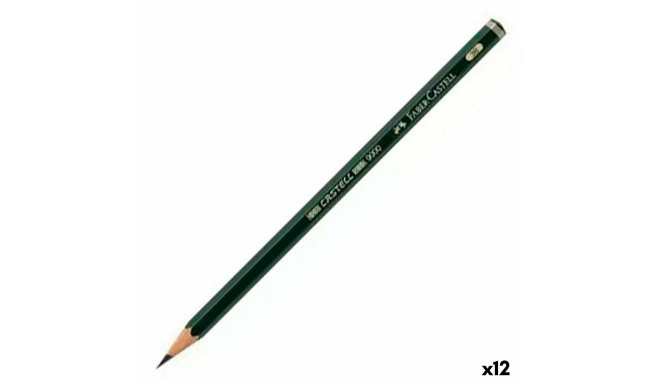 Pliiats Faber-Castell 9000 Ökoloogiline Kuusnurkne 3B (12 Ühikut)