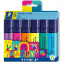 Pimeduses Helendavate Markerite Komplekt Staedtler Textsurfer Classic Happy Line 10 Ühikut