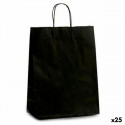 Paper Bag Black (12 x 52 x 32 cm) (25 Units)