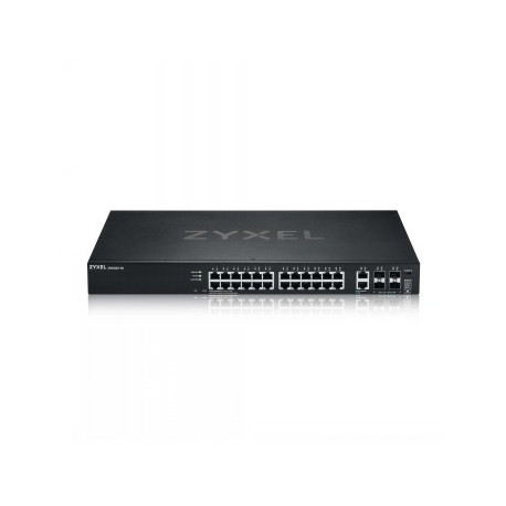ZYXEL XGS2220-30, L3 ACCESS SWITCH, 24X1G RJ45 2X10MG RJ45, 4X10G SFP+ UPLINK, INCL. 1 YR NEBULAFLEX