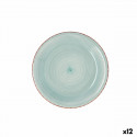 Dessert dish Quid Aqua Vita Ceramic (19 cm) (12 Units)