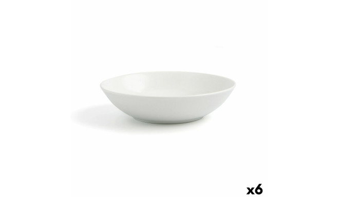 Deep Plate Ariane Vital Coupe White Ceramic Ø 21 cm (6 Units)