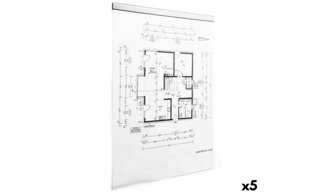 Зажимная клипса Durable Durafix Rail Самоклеящиеся Магнитный Серебристый (5 штук)