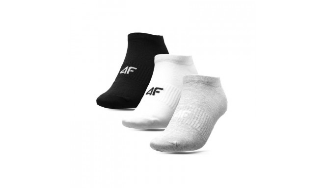 4F Socks NOSH4-SOM301 gray, gray, black (39-42)