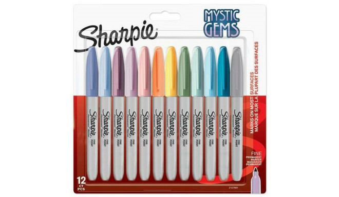 Набор маркеров Sharpie Mystic Gems 12 Предметы Пирог