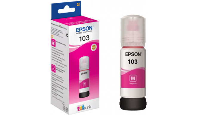 Epson ink 103 EcoTank, магента