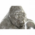 Decorative Figure DKD Home Decor Silver Resin Gorilla (38,5 x 33 x 43,5 cm)